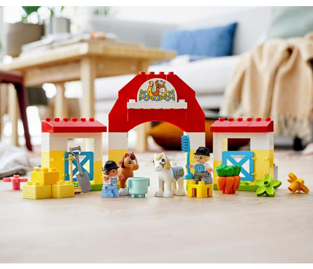 LEGO DUPLO 10951 Stadnina i kucyki - 1015567 - zdjęcie 9